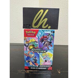 Pokemon Scarlet & Violet Journey Together Booster Bundle 6 Packs Sealed